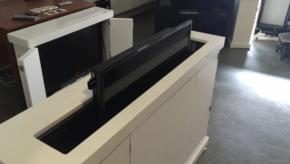 32 İnç Otomatik Kapaklı Dikey Hareketli Tv Lift Mekanizma Sistemi - 2