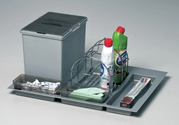 Çekmece İçi Çöp Kovası & Deterjanlık 70 Cm. Modül