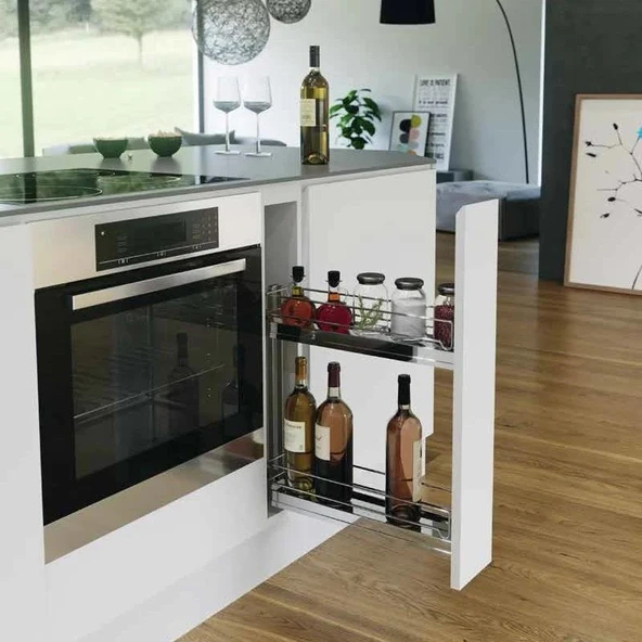 Vauth-Sagel VS SUB Slim Şişelik Krom 150 mm ürün görseli