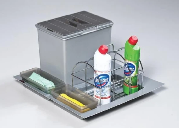 Çekmece İçi Çöp Kovası & Deterjanlık 50 Cm. Modül