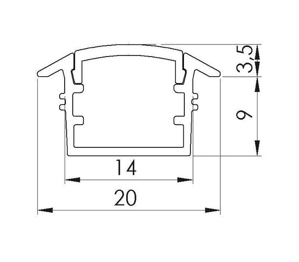 Dokunmatik Gömme Led Aydınlatma 90 Cm - 2