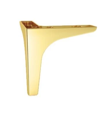 Moda Mobilya Koltuk Kanepe Ve Dolap Ayağı Parlak Altın Sarı 14 Cm. - 4 Adet - Resim 2