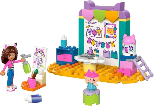 LEGO Gabby’s Dollhouse Karton Yavru Kedi ile El Sanatları 10795- 4 Yaş ve Üzeri Çocuklar için (60 Parça) - 4
