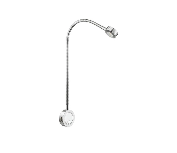 Yatak Başı Esnek Okuma Lambası, Şarj Ünitesi ürün görseli