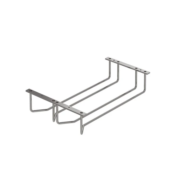 Kadeh Bardak Askısı 1 Bölmeli Krom-antrasit - 4