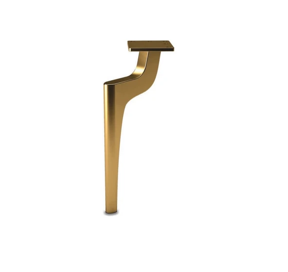 Lyon Dekoratif Mobilya Ve Koltuk Ayağı Altın 14 Cm - 2