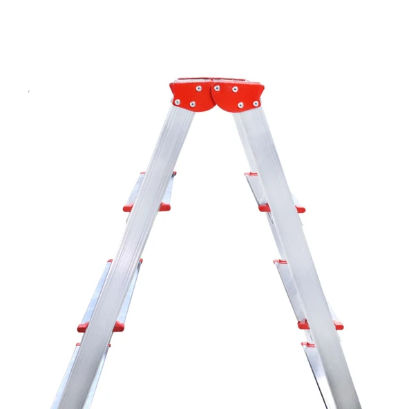 Üç Basamaklı Ev Tipi Katlanır Alüminyum Merdiven - 2