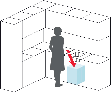 Pesaboy Evye Altı Çöp Kovası 450/500 - 3