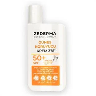 Zederma Güneş Koruyucu Krem UV375 Ultra Uzun Koruma PA++++ SPF50+ 50 ml ürün görseli