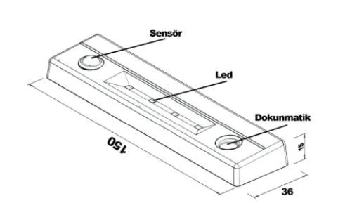 Sensörlü Lamba - 4