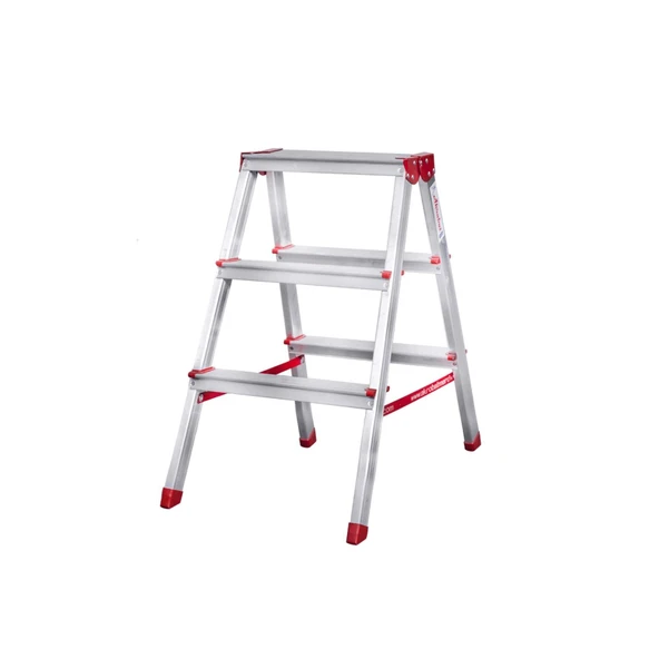 Üç Basamaklı Ev Tipi Katlanır Alüminyum Merdiven