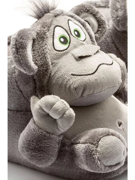 TWIGY TW MONKEY UNISEX GRİ HAYVANLI PANDUF 36/43 - Resim 2