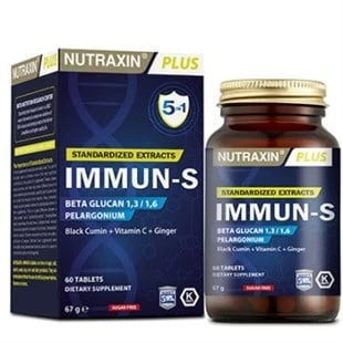 Nutraxin Immun-S 60 Tablet ürün görseli