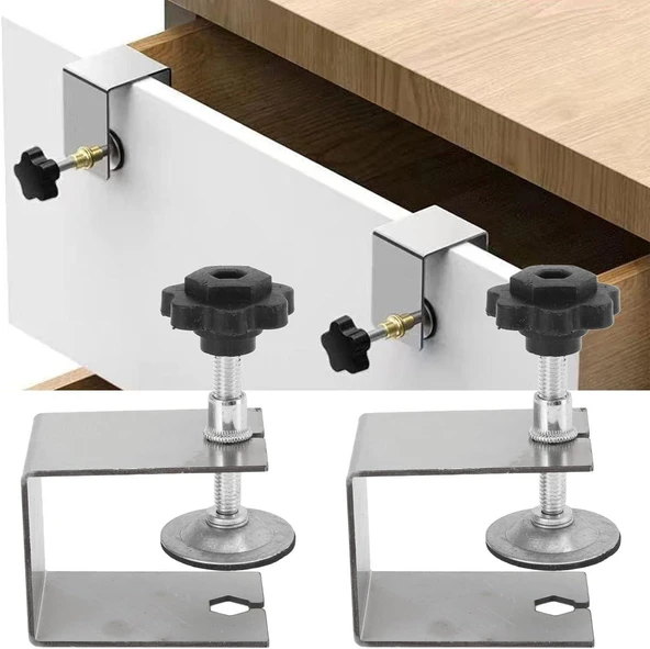 Çekmece Ön Kurulum Sabitleme Kelepçesi Aparatı 2 Adet - Resim 4