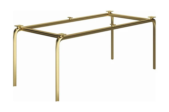 Nice Parlak Altın Dekoratif Mobilya Ve Koltuk Ayağı 16 Cm - 3