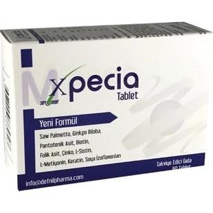 Xpecia Erkek 750 mg 60 Tablet ürün görseli