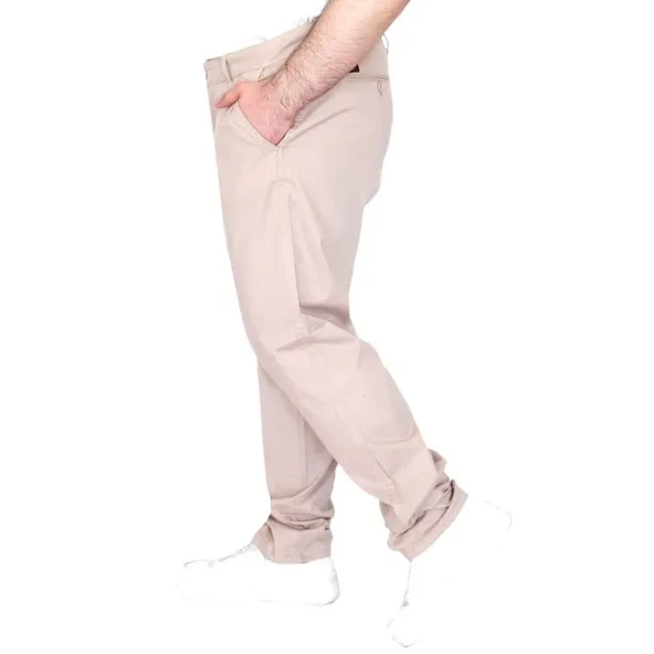 Büyük Beden Erkek Gabardin Pantolon Doğa 22850 Bej - 2