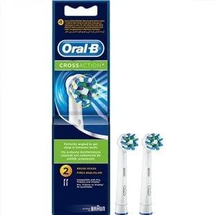 Oral-B Cross Action 2'lü Diş Fırçası Yedek Başlığı ürün görseli