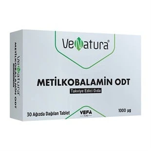 Venatura B12 Metilkobalamin 30 Tablet ürün görseli