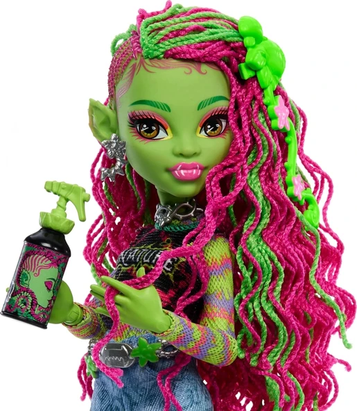 Monster High Acayip Havalı Arkadaşlar Venus Mcflytrap HRP81 - Resim 4