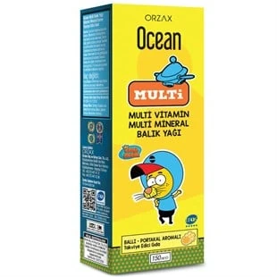Ocean Multi Ballı Portakal Konsantreli Şurup 150 ml ürün görseli