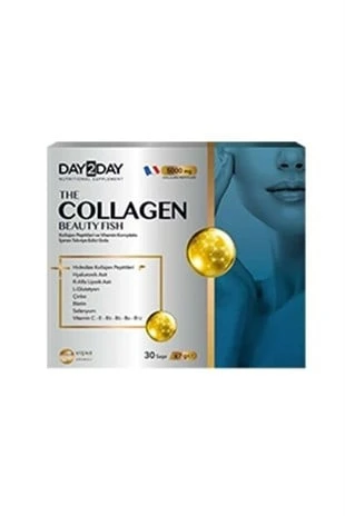 Day2Day Collagen Beauty Fish 30 Saşe ürün görseli