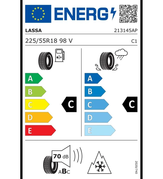 LASSA 225/55R18 98V MULTIWAYS 2 LASSA 4 MEVSİM (2024 ÜRETİM) - Resim 2