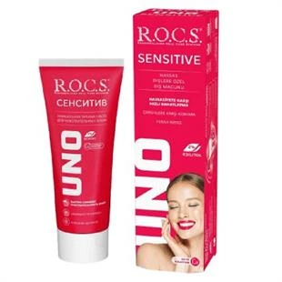 Rocs Uno Sensitive Hassas Dişlere Özel Diş Macunu 60 ml ürün görseli