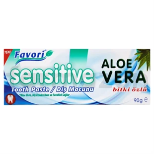Favori Sensitive Diş Macunu Aloe Vera 90 gr ürün görseli