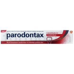 Parodontax Geliştirilmiş Tat Florürlü Diş Macunu 75 ml ürün görseli