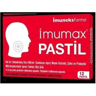 Imumax 12 Pastil ürün görseli