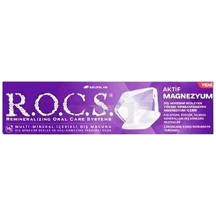 Rocs Aktif Magnezyum Diş Macunu 75 ml ürün görseli