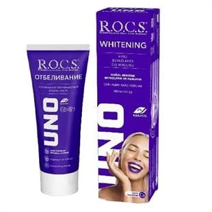 Rocs Uno Hızlı Beyazlatıcı Diş Macunu 74 gr ürün görseli