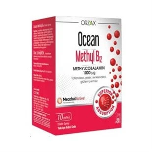 Ocean Methyl B12 Sprey 1000 mg 10 ml ürün görseli