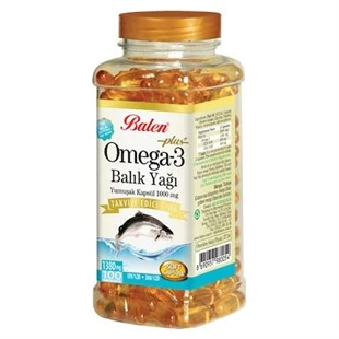 Balen Omega 3 Balık Yağı 1380 mg 100 Yumuşak Kapsül ürün görseli