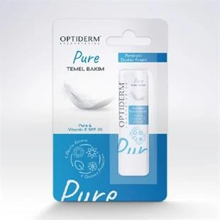 Optiderm Lip Stick E Vitaminli SPF20+ Natural ürün görseli
