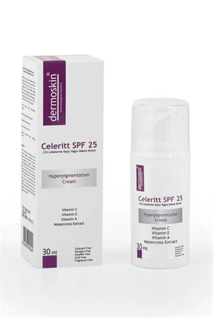 Dermoskin Celeritt Krem Cilt Lekelerine Karşı SPF25 30 ml ürün görseli 1