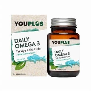 Youplus Daily Omega-3 30 Kapsül ürün görseli