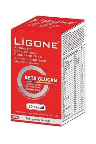 Ligone Beta Glucan Probiotic Multivitamin 30 Kapsül - Eski Ambalaj ürün görseli