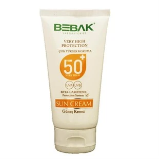 Bebak Güneşten Koruyucu Bakım Kremi SPF50+ 75 ml ürün görseli