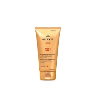 Nuxe Lait Delicieux Güneş Koruyucu Yüz ve Vücut Sütü SPF30 150 ml