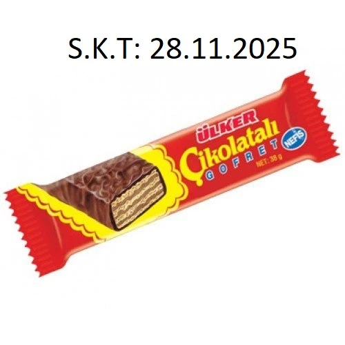 Ülker Çikolatalı Gofret 36 gr 36 adet - 1
