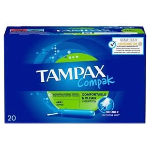 Tampax Compak Tampon Super 20'li ürün görseli