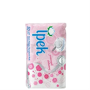 İpek Makyaj Pamuğu Kare 50'li ürün görseli