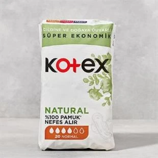 Kotex Ultra Naturel Normal Ped 20'li ürün görseli 1