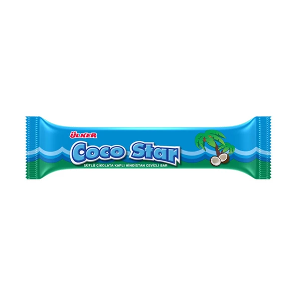 Ülker Coco Star Hindistan Cevizli Çikolata 25gr 24 adet - 2