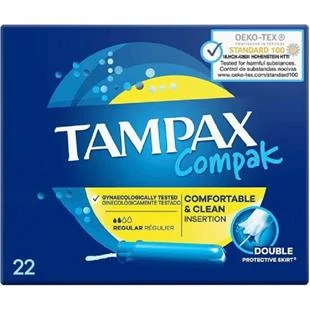 Tampax Compak Tampon Normal 22'li ürün görseli