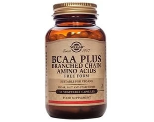 Solgar BCAA Plus 50 Vegetable Capsules ürün görseli