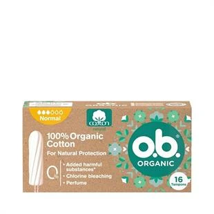 O.B. Organic Normal Tampon 16'lı ürün görseli