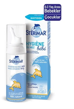Sterimar Baby Burun Spreyi Deniz Suyu 50 ml ürün görseli